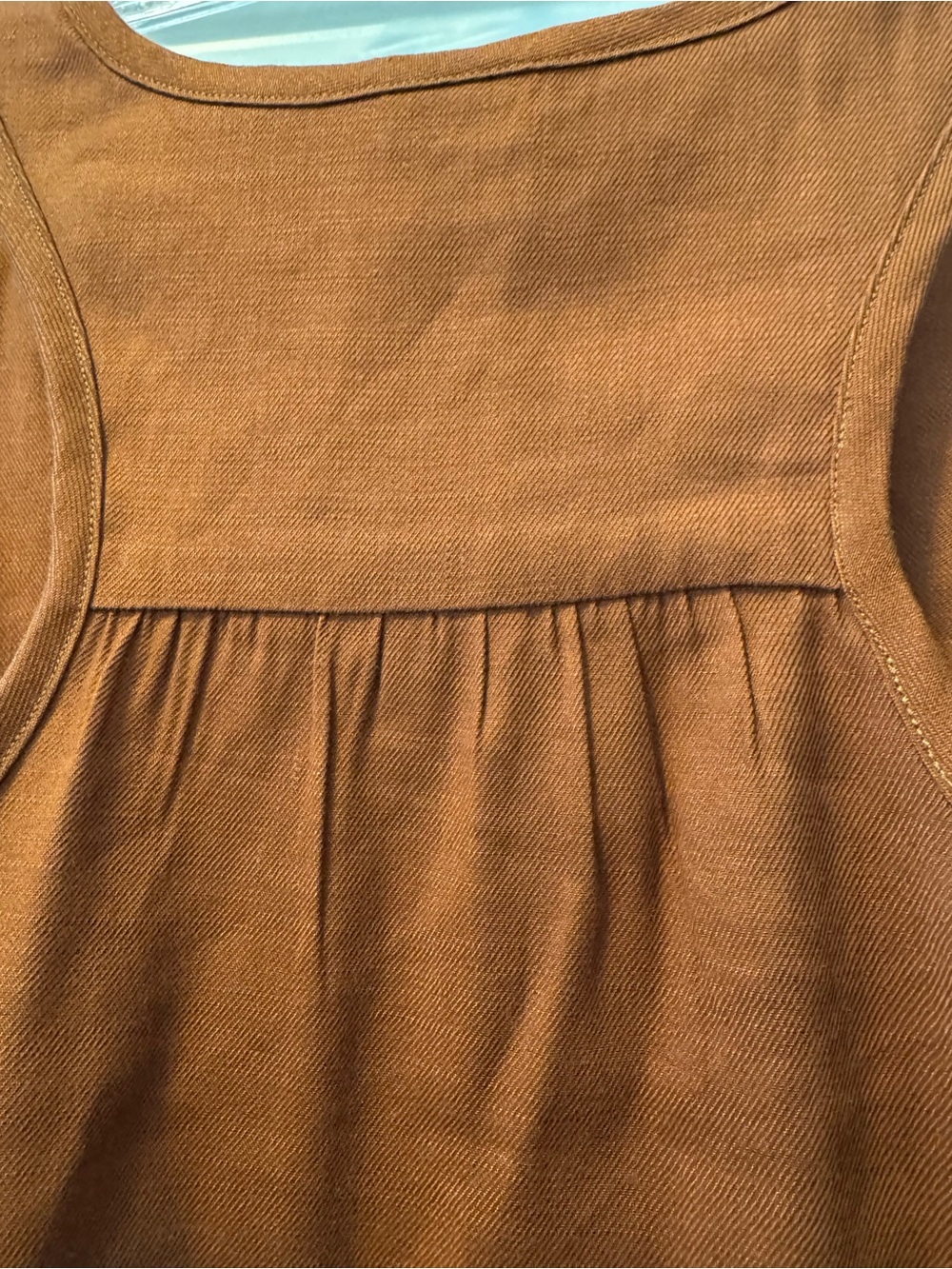 CAbi Rust Button-Front Sleeveless Tank #6644 Cruise top - Picture 5 of 7